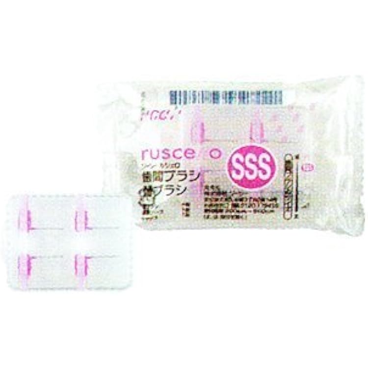 SPREEDENT 交換用ブラシ 4個入り ルシェロ 歯間ブラシ 4S替えブラシ(最少通過径：0.6mm～/レッド) 4個